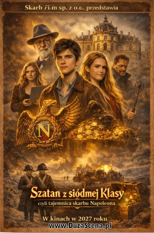 Szatan z siódmej klasy plakat