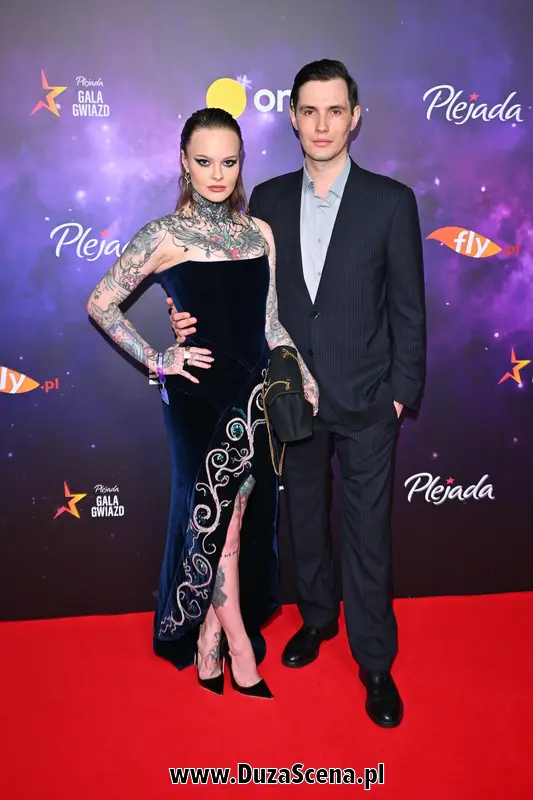 Monika Miller z partnerem