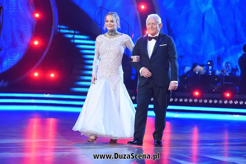 Monika Miller z dziadkiem, Leszkiem Millerem