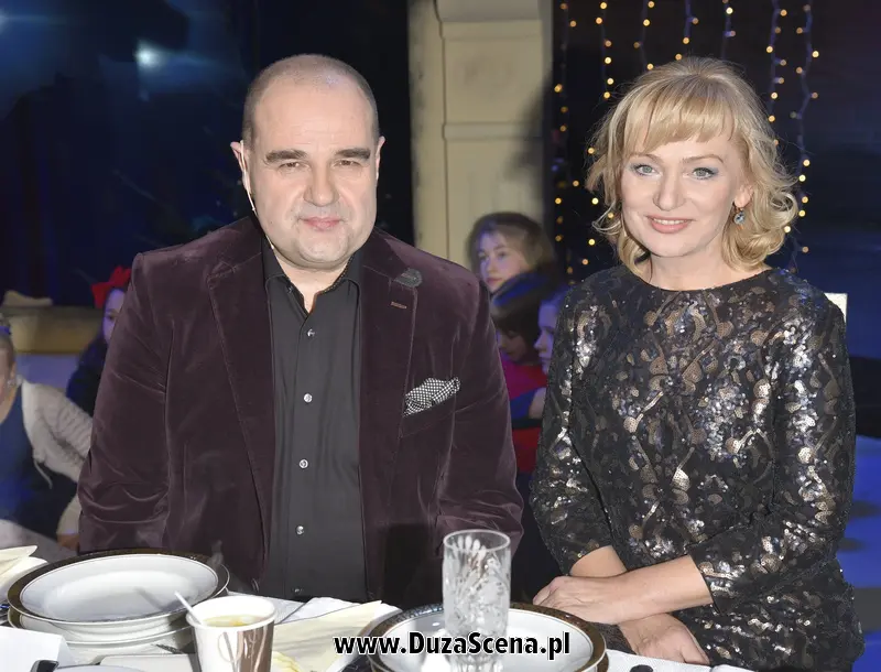 Cezary Żak z żoną, Katarzyną