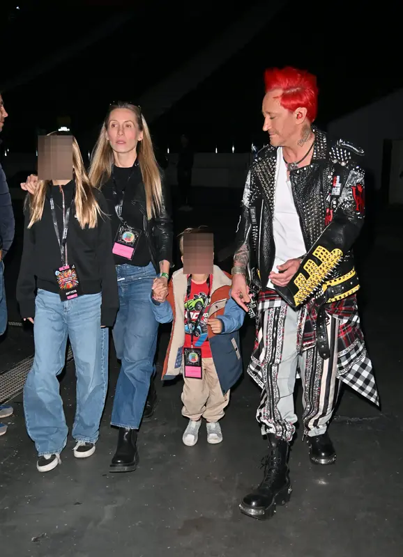 Michał Wiśniewski z żoną, Polą