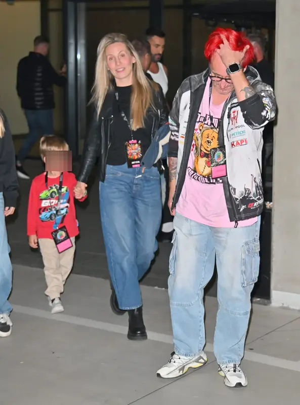 Michał Wiśniewski z żoną, Polą