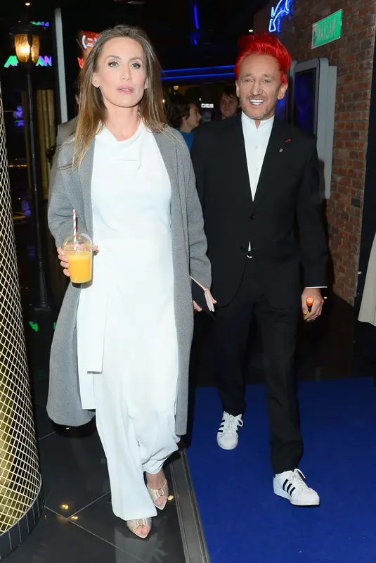 Michał Wiśniewski z żoną, Polą