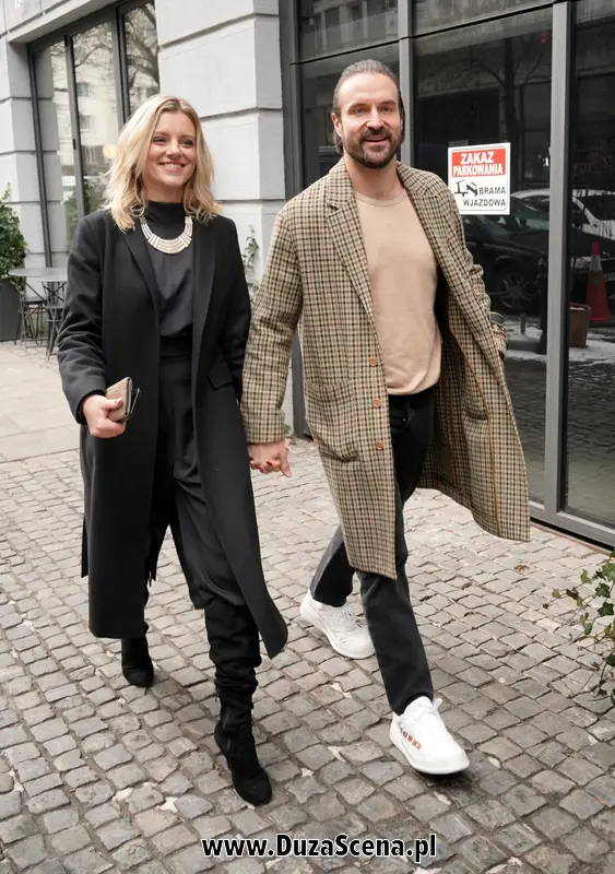 Piotr Stramowski z narzeczoną, Natalią Krakowską
