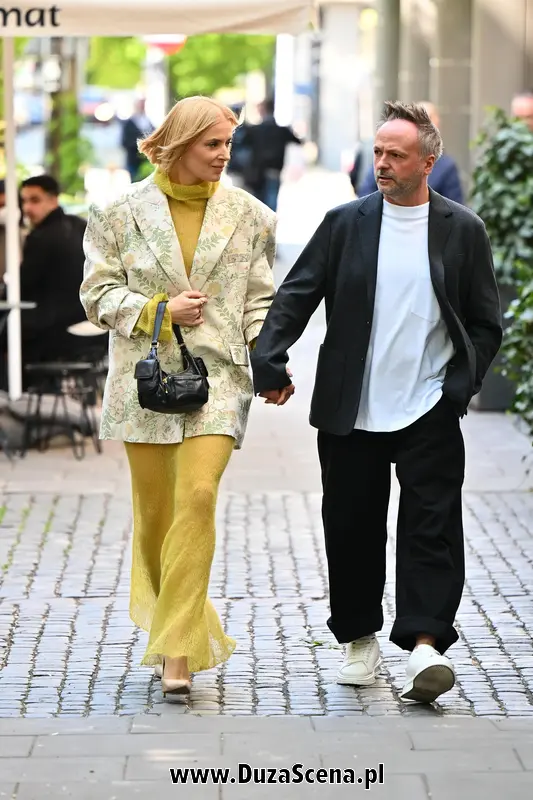 Halina Mlynkova z partnerem