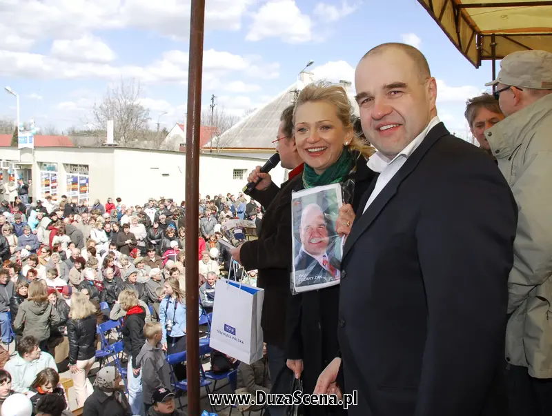 Katarzyna i Cezary Żakowie w Jeruzalu