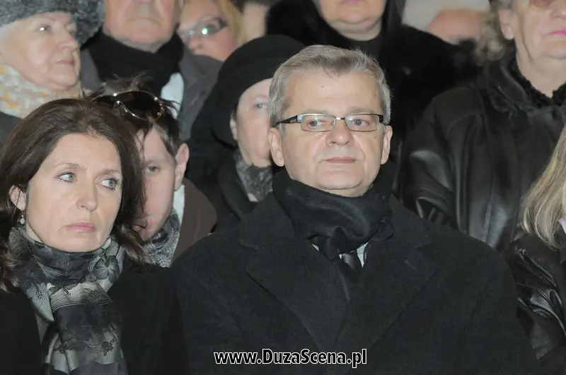 Krzysztof Gospodarek z żoną