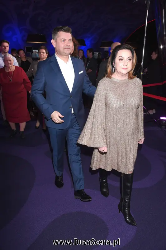 Danuta Martyniuk z mężem