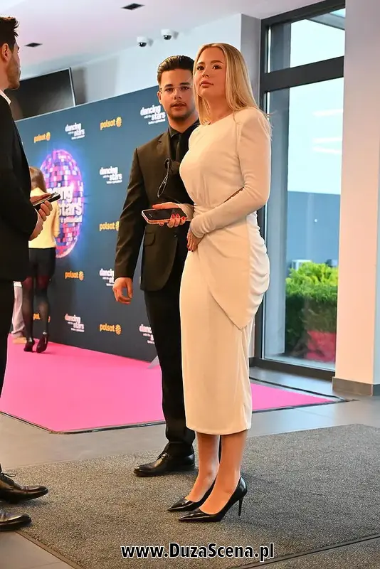 Allan Krupa z partnerką